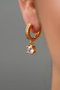 Heliophilia Silver Pendientes de Metal Dorados CKP9361